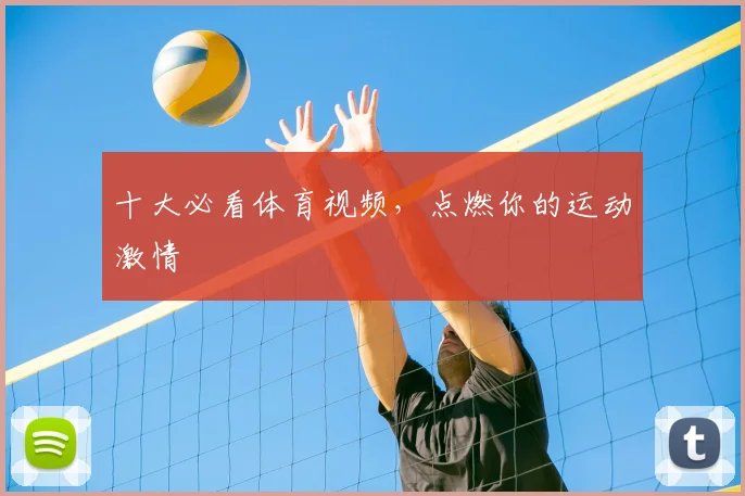 十大必看体育视频,点燃你的运动激情