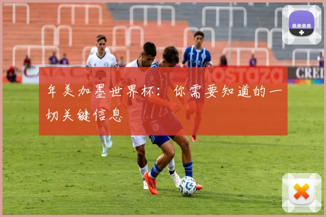 年美加墨世界杯：你需要知道的一切关键信息